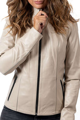 Women's leather jacket Ava